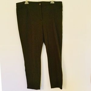 NWOT Talbots 16P skinny ankle olive pants